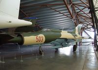 G-BRAM - Mikoyan i Gurevich MiG-21PF FISHBED-D at the RAF Museum, Cosford