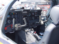 N205GT @ CNO - Cockpit, pilot's side - by Jason Dessing
