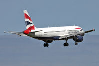 G-BUSK @ EGNT - Airbus A320-211 on finals to runway 07 at Newcastle Airport in August 2010. - by Malcolm Clarke