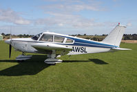 G-AWSL @ X5FB - Piper PA-28-180 Cherokee at Fishburn Airfield in September 2010 - by Malcolm Clarke