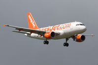 G-EZFG @ EGNT - Airbus A319-111 on finals to 07 at Newcastle Airport in August 2010. - by Malcolm Clarke