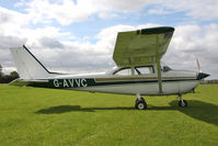 G-AVVC @ X5FB - Reims F172H at Fishburn Airfield, UK in September 2010. - by Malcolm Clarke