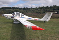 G-CEVO @ X5SB - Grob 109B at Sutton Bank, North Yorkshire in August 2010. - by Malcolm Clarke