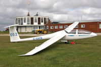 G-CKFN @ X5SB - Glazer-Dirks DG1000S at The Yorkshire Gliding Club, Sutton Bank, UK in August 2010. - by Malcolm Clarke