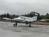 N3752C @ POC - Parked out in the rain - by Helicopterfriend