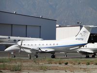 N707TG @ ONT - Parked in the area with the jets on the southside - by Helicopterfriend