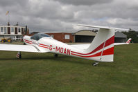 G-MOAN @ X5SB - Aeromat AMT-200S Super Ximango at The Yorkshire Gliding Club, Sutton bank, UK in August 2010. - by Malcolm Clarke