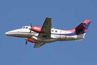 G-OAKI @ EGNT - British Aerospace Jetstream 3102 on take-off from Newcastle Airport in August 2010. - by Malcolm Clarke
