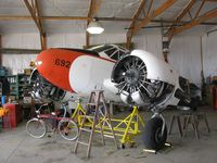 N87692 @ I74 - Under restoration by the Grimes Flying Lab Foundation. Taken during MERFI 2010 - by Kevin Kuhn