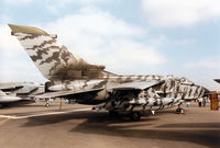 46 45 @ EGVA - Tornado ECR, callsign German Air Force Lima Charlie 20 Alpha, of JBG-32 on display at the 1997 Intnl Air Tattoo at RAF Fairford. - by Peter Nicholson