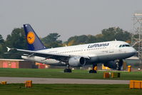 D-AILS @ EGCC - Lufthansa - by Chris Hall