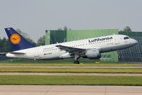 D-AILS @ EGCC - Lufthansa - by Chris Hall