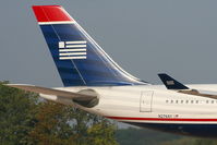 N276AY @ EGCC - US Airways - by Chris Hall