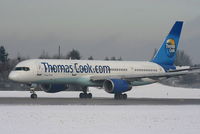 G-JMCF @ EGCC - Thomas Cook Airlines - by Chris Hall