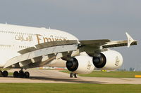 A6-EDI @ EGCC - Emirates - by Chris Hall