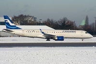 OH-LKE @ EGCC - Finnair - by Chris Hall