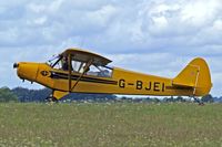 G-BJEI @ EGBP - Piper L-18C-95 Super Cub [18-1988] Kemble~G 19/08/2006 - by Ray Barber