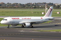 TS-IMD @ EDDL - Tunisair, Airbus A320-211, CN: 205, Aircraft Name: Khereddine - by Air-Micha