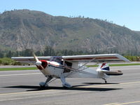 N6588C @ SZP - 1992 McCain SWICK-CLIP-T (aerobatic-modified clipped-wing Taylorcraft) 'Tumbling T-Cart', Lycoming O-235 120 Hp, Experimental class, taxi - by Doug Robertson