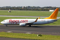 TC-ABP @ EDDL - Pegasus Airlines, Boeing 737-82 (WL), CN: 40876/3326, Aircraft Name: Nisa - by Air-Micha