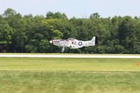 N351BD @ OSH - Arriving at Airventure 2010 - Oshkosh, Wisconsin - by Bob Simmermon