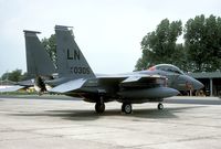 91-0305 @ EHLW - visitor at the 50st anniversary of 322 squadron. - by Joop de Groot