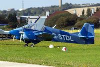 G-STDL @ EGKA - Phiilips ST.2 Speedtwin [PFA 207-12674] Shoreham~G 27/08/2007 - by Ray Barber