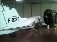F-BXPT @ LFQT - LEARJET 23 in EPAAG's hangar - by Mathcab