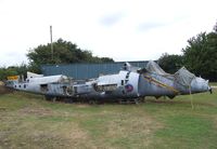 XW268 - Hawker Siddeley Harrier T4N (still awaiting restoration) at the City of Norwich Aviation Museum - by Ingo Warnecke