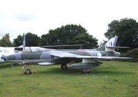 XE683 - Hawker Hunter F51 (ex Danish AF E-409), painted and marked to represent an F Mk4 of the RAF at the City of Norwich Aviation Museum