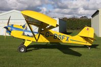 G-BSFX @ X5FB - Denney Kitfox Mk2, Fishburn Airfield, October 2010. - by Malcolm Clarke