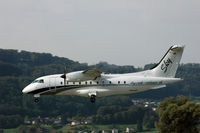 HB-AES @ BRN - Landing at Bern Airport. Aug.2006 - by Terence Burke