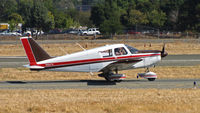 N8847W @ KCCR - 1964 PA-28-235 taxis to East Ramp at Buchanan Field home base - by Steve Nation
