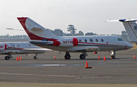 N373DN @ KAPC - Thirty-something Falcon 20 of American Equity Investment Partners on bizjet ramp @ Napa, CA - by Steve Nation