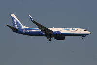 YR-BIB @ EBBR - Flight JOR123 is descending to RWY 02 - by Daniel Vanderauwera