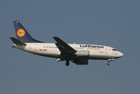 D-ABIE @ EBBR - Flight LH4602 is descending to RWY 02 - by Daniel Vanderauwera