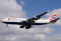 G-BNLY @ EGLL - British Airways 747-400 - by Andy Graf-VAP