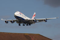 G-BNLZ @ EGLL - British Airways 747-400 - by Andy Graf-VAP