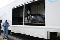 F-GRVJ @ LFPT - on display at Pontoise on trailer truck - by juju777