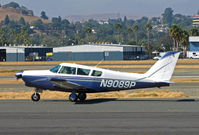 N9089P @ KCCR - Gnoss Field/Novato (KDVO)-based 1966 PA-24-260 Comanche taxis in at Buchanan Field - by Steve Nation