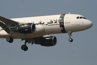 TS-INA @ EBBR - Arrival of flight 8U924 to RWY 02 - by Daniel Vanderauwera