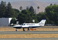 N26533 @ KCCR - Home-based 1979 Cessna 421C of Cold Air taxis begins takeof runf on RWY 32R - by Steve Nation