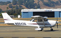 N98436 @ KCCR - Home-based 1998 Cessna 172R taxis to RWY 32R - by Steve Nation