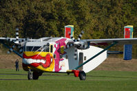 OE-FDK @ LOGF - Pink Aviation Skyvan - by Dietmar Schreiber - VAP