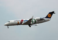D-ACJH @ EBBR - Landing on 25L Brussels (Dull weather) - by Terence Burke