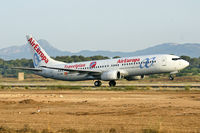 EC-HBL @ LEPA - Air Europa Boeing B737-85P take-off in PMI/LEPA - by Janos Palvoelgyi