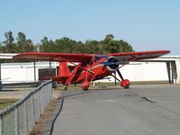 N81273 @ GWW - Recently completed BEAUTIFUL full restoration by Woods Aviation at Goldsboro-Wayne - by George Zimmerman