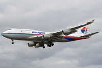 9M-MPP @ EGLL - Malaysia Airlines 747-400