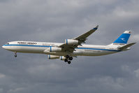 9K-AND @ EGLL - Kuwait Airways A340-300 - by Andy Graf-VAP