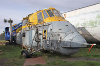 XM833 @ X5US - Westland Wessex HAS3. North East Aircraft Museum, Sunderland, UK in October 2010. - by Malcolm Clarke